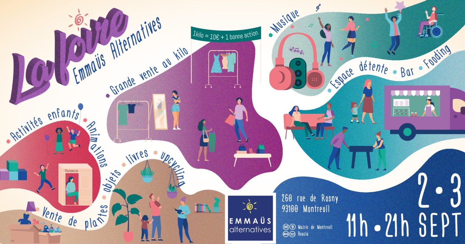 Foire Emmaüs alternatives • Ressourcerie l'Alternative